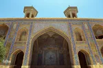 افراشته فیروزه‌ای؛ مسجد مشیر شیراز‎‎