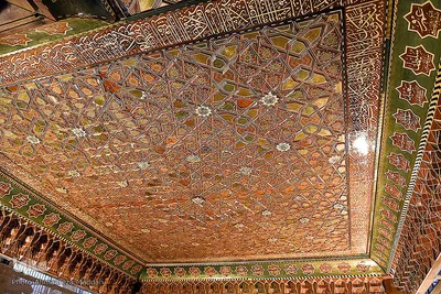 آیین ارسال کتیبه سقف قبور مطهر شهدای 72 تن حرم امام حسین(ع) به کربلای معلی‎‎
