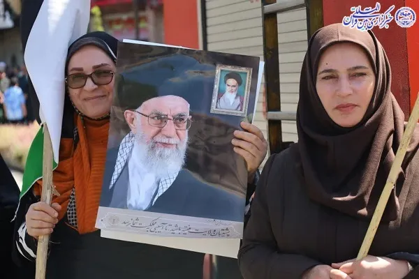 راهپیمایی روز جهانی قدس در ساری