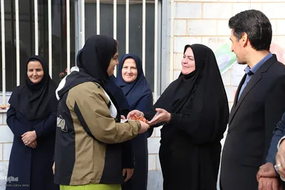 آیین نواختن زنگ مهر در اهر