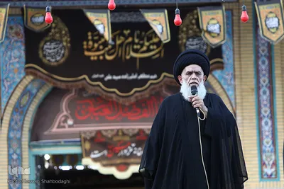 مراسم فدائیان سقا در امامزاده شاه سید علی(ع) قم
