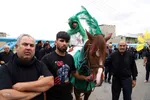 نمایش خیمه سوزان و حرکت نمادین کاروان اسرای کربلا – شهرستان اهر