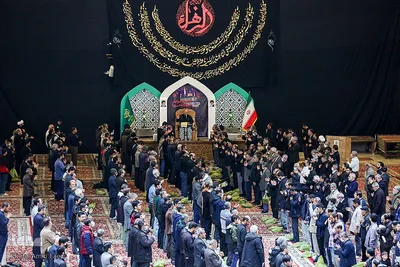 قرائت ختبه فدکیه و عزاداری در حرم شاهچراغ (ع)‎‎
