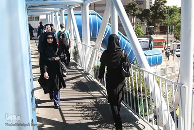 حضور زنان محجبه در جامعه