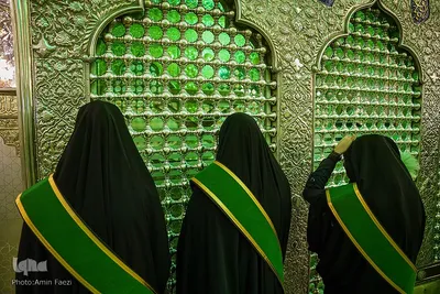 آیین گلاب شویی حرم مطهر حضرت شاهچراغ علیه السلام