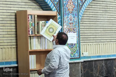 ترتیل‌خوانی قرآن کریم در مسجد اهل‌بیت(ع) اهواز 