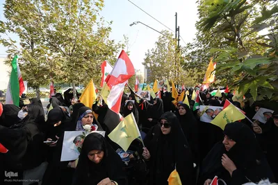 اجتماع مردمی زنان ایرانی در همدلی با بانوان لبنانی