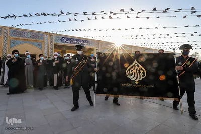 راهپیمایی و سوگواری "عاشقان باب الحوائج" در سومین حرم اهل بیت (ع)