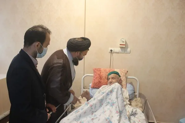 مسئولان با امام‌جمعه سابق گالیکش دیدار کردند