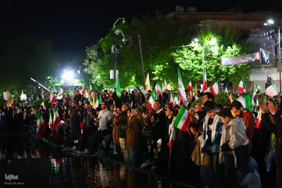 مراسم روضه‌خوانی به مناسبت شهادت رهبر انقلاب اسلامی در اصفهان