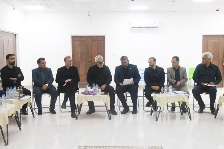 نشست بررسی آخرین نواقص پروژه کتابخانه مرکزی لارستان، لارستان