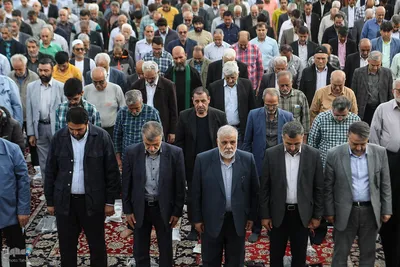نماز عید سعید فطر در حرم حضرت عبدالعظیم(ع)