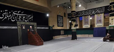 مراسم عزاداری روز شهادت امام رضا(ع) در حسینیه امام خمینی(ره)