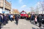 سقوط هواپیمای جنگی در تبریز