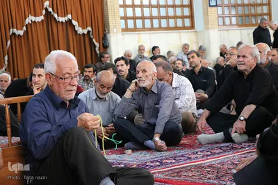 سوگواری شهادت امیرالمومنین-مسجد حاج تقی خان اراک/عکاس:طه نظیری