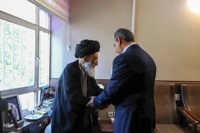 دیدار استاندار جدید آذربایجان شرقی با امام جمعه تبریز‎