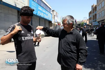مراسم سنتی عزاداری اربعین حسینی در اهر