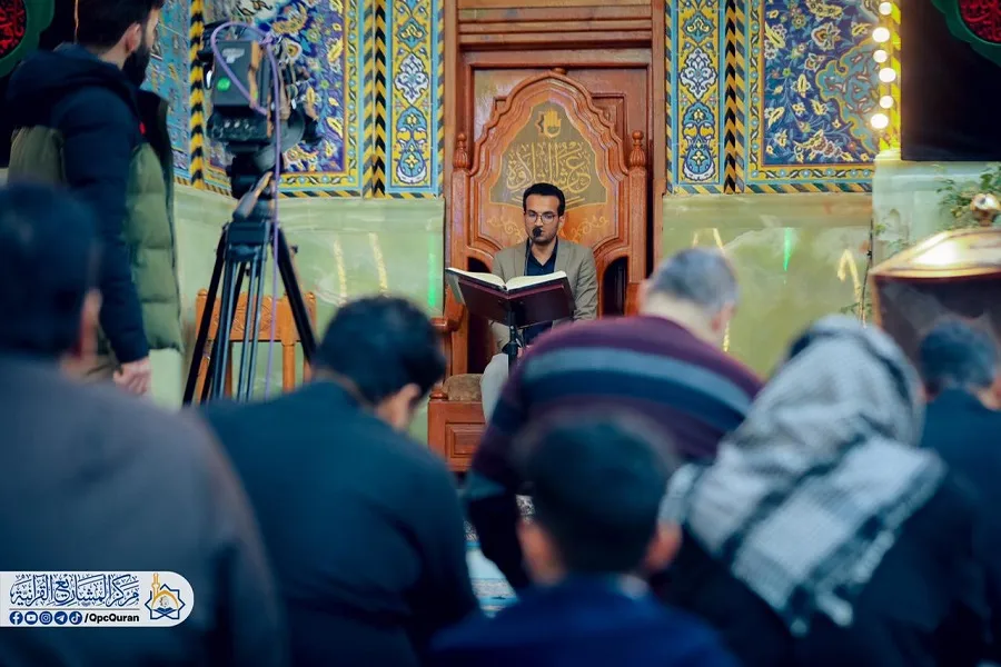 الختمة القرآنيّة المرتّلة اليوميّة في العتبة العباسية