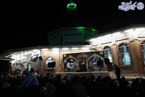 آیین لیالی شب قدر در آستان مقدس امام زاده ابراهیم بابلسر