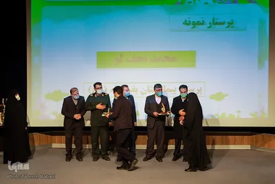 تجلیل از پرستاران نمونه
