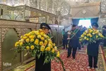 گل آرایی و گل باران مضجع شریف حضرت شاهچراغ(ع)‎‎