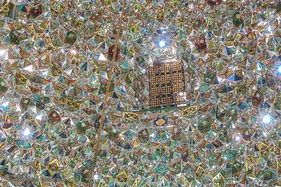 شکوه چشم نواز روضه منوره رضوی
