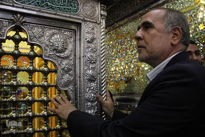 گلباران مزار شهید آیت الله دستغیب(ره) ـ شیراز
