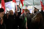 حضور هیئتی از فعالان اجتماعی ترکیه در اجتماع شبانه مردم تبریز