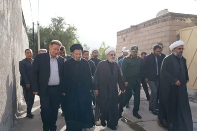 دیدار با خانواده ۳ شهید جنگ رمضان در پلدختر