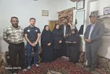 اعضای جهاددانشگاهی هرمزگان با خانواده شهید «منصور کمالی» دیدار کردند