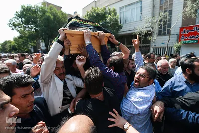 مراسم تشییع پیکر مرحوم حجت‌الاسلام سیدمهدی طباطبایی، استاد برجسته اخلاق