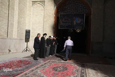 مراسم ترحیم آیت‌الله فاطمی‌نیا