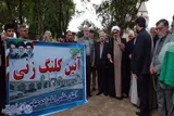کلنگ‌زنی احداث سردر و مناره امامزاده عباس ساری