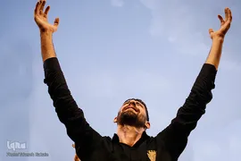مراسم خیمه سوزان عصر عاشورا در میدان امام حسین (ع) تهران
