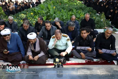 مراسم قرائت زیارت اربعین در اهر