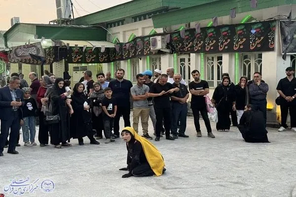 اجرای نمایش میدانی «پرسه در نیاز» در امامزاده ابراهیم(ع) آمل