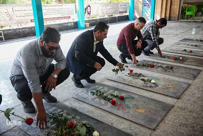 مراسم تجدید میثاق با شهدا با حضور جهادگران جهاددانشگاهی فارس