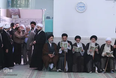 مراسم ترحیم احمد مهدوی دامغانی