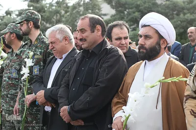 استقبال از شهید مدافع حرم «اکبر زوار جنتی» در تبریز