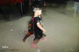 پیاده‌روی زائران اربعین از مسیر طریق الحسین(ع)