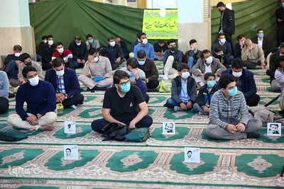 مراسم گرامیداشت شهید محسن جعفری از شهدای مدافع امنیت - شیراز