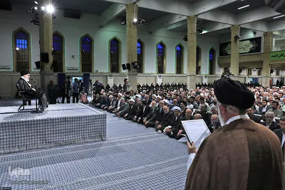 دیدار کارگزاران حج با رهبر معظم انقلاب اسلامی
