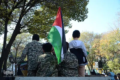 راهپیمایی حمایت از کودکان و مردم مظلوم غزه در تبریز‎