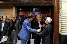 علی اکبر صالحی در مراسم ترحیم عباس دوزدوزانی