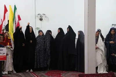 کرسی تلاوت قرآن در ملایر در حمایت از مردم مظلوم فلسطین