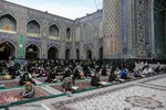 جزءخوانی قرآن کریم در حرم مطهر امام رضا(ع)
