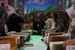 محفل بندگی نوجوانان نایینی در اعتکاف دانش‌آموزی