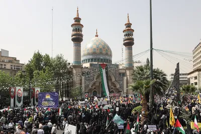 اجتماع ضد صهیونیستی پایتخت‌نشینان در حمایت از مردم مظلوم غزه