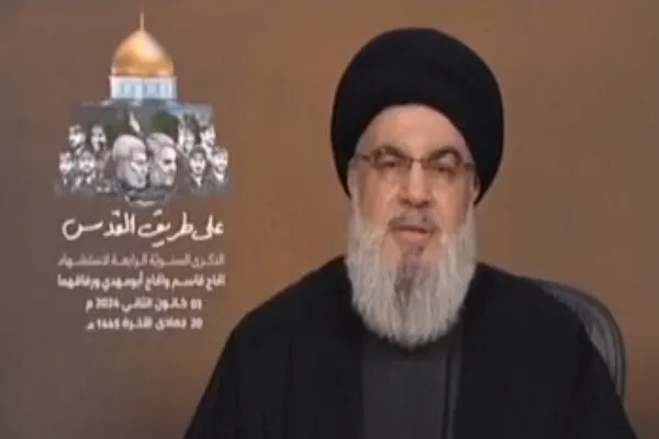 Seyyid Hasan Nasrullah'tan Dünya Kudüs Günü çağrısı