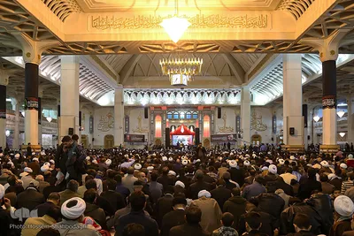 مراسم بزرگداشت شهادت سردار سلیمانی در حرم حضرت معصومه(س)